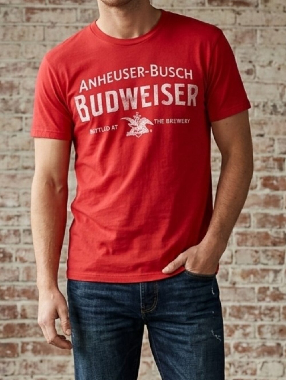 Budweiser tshirt Mens Large
